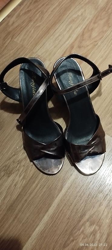 Basanoşka və səndəllər: Asos, Ölçü: 38, rəng - Boz, Yeni — 4