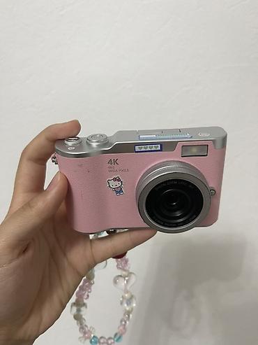digital camera: Компактная цифровая камера 4K в розовом цвете с откидным — 10