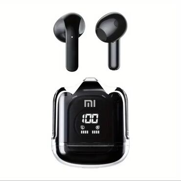 xiaomi bluetooth qulaqciq: Simsiz (Bluetooth) Yeni Qulaqcıqlar Xiaomi, rəng - Qara