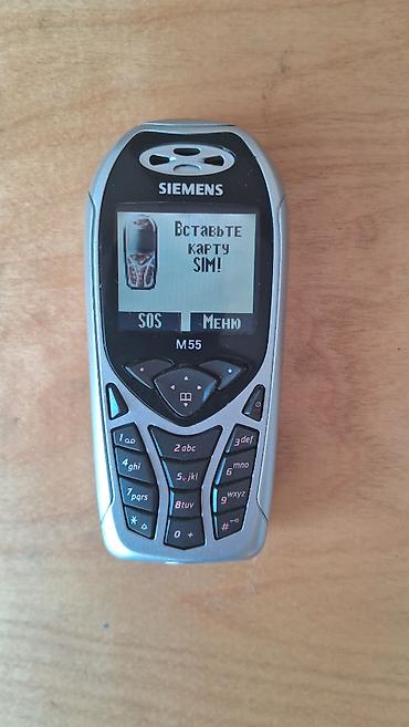 retro telefon: Siemens M55 2003 cu ilin Retrosu Retro heveskarlar ucun tam ideal — 1