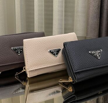 Wallets: Women's wallet, Material: Leather