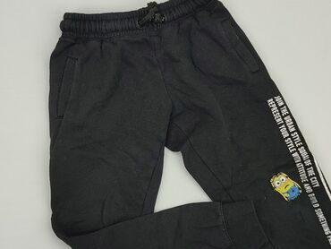 czarne spodenki hm: Sweatpants, 10 years, 134/140, condition - Fair