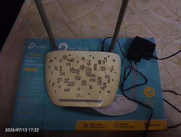 TP-Link TD-W8961N – ADSL2+ Wi‑Fi modem-router Xüsusiyyətlər: - Simsiz