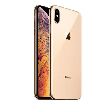 Apple iPhone: IPhone Xs, Qızılı, Face ID