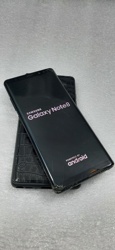 Samsung: Samsung Galaxy Note 8, Б/у, 64 ГБ, цвет - Черный, 2 SIM