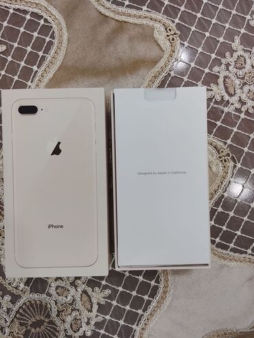 Apple iPhone: IPhone 8 Plus, Qızılı, Simsiz şarj — 8