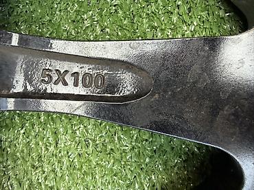 5x100: Литые Диски R 17 Toyota, Комплект, отверстий - 5, Б/у — 4