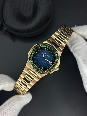 das sekilleri: Yeni, Qol saatı, Patek Phillipe, rəng - Qızılı — 4