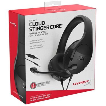 микрофон игровой: HyperX Cloud Stinger Core — это легкая и долговечная игровая гарнитура