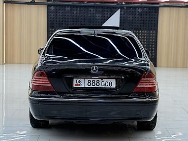 Mercedes-Benz: Mercedes-Benz S-Class: 2002 г., 5 л, Автомат, Бензин, Седан — 5