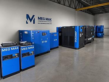 Kompressorlar: MEG MAK – Sənaye kompressor və avadanlıq həlləri Məhsul — 1