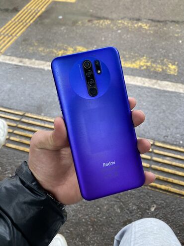 Redmi: Redmi, Redmi 9, Б/у, 64 ГБ, цвет - Синий, 2 SIM