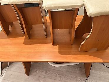 dinner table: Кухонный стол и стул, Б/у, Самовывоз — 6