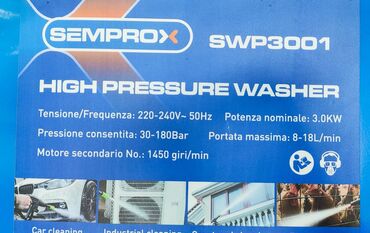 Мойки высокого давления: Мойка 200вар 18л минуту 4,5 Кват 220ват Доставка по городу Доставка — 11
