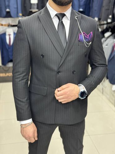 Kostyumlar: Kişi kostyum dəstləri - Klassik və modern kəsimlər: ikicərgəli — 24