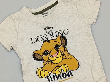 koszulki na ramiączkach na siłownie: T-shirt, Disney, 9-12 months, condition - Perfect