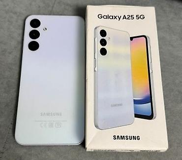samsung z fold: Samsung Galaxy A25, 256 GB, rəng - Ağ, Sənədlərlə — 1