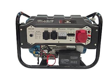 №: 7253 Məhsulun adı: Benzin generator Legend WX-3800Y, 4.8 kVt Brend