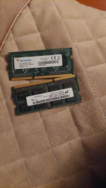 ddr3 ram 8gb laptop: Operativ yaddaş (RAM) ADATA, 8 GB, 1600 Mhz, DDR3, Noutbuk üçün