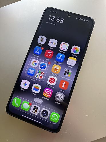 Mobil telefonlar: Redmi Note 14, 256 GB, rəng - Qara, Barmaq izi, İki sim kartlı, Face ID — 1
