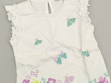 letnia biała sukienka koronkowa: Blouse, George, 8 years, 122-128 cm, condition - Perfect