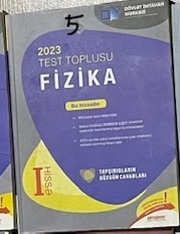 dim informatika 2022: Məhsul: 2023 Test Toplusu – Fizika (I hissə) Xüsusiyyətlər: - Dövlət