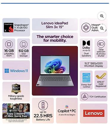 ddr4 ecc: Ультрабук, Новый, Snapdragon X Plus, В рассрочку — 2