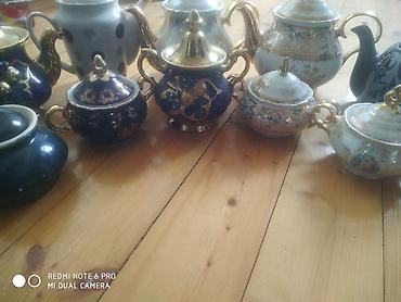 Çay dəstləri və servizlər: Çay dəsti, rəng - Ağ, Keramika — 4