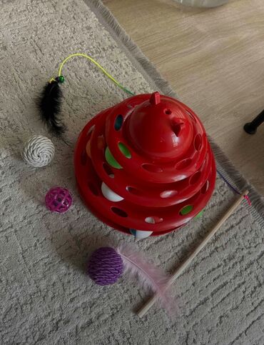 heyvan sığınacağı: Set şeklinde satilir pişik üçün oyuncaq unvan xirdalan odenisli