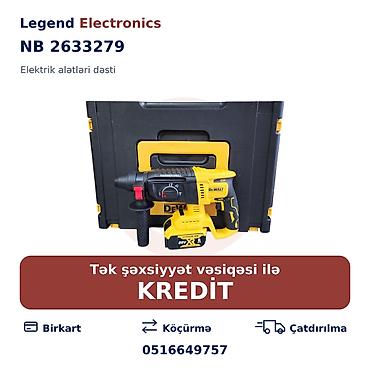 bosch perforator satilir: Elan başlığı: Elektrik alətlər dəsti NB 2633279 Elektrik alətləri — 1