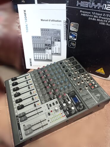 behringer xenyx 1832fx микшер: Б/у, Концертный, Без усилителя, Разъем: Jack, Есть эквалайзер