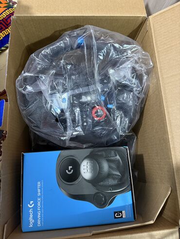 Рули: 🔹 Продаю руль Logitech G29 с коробкой передач (Shifter) 🔹 🟢