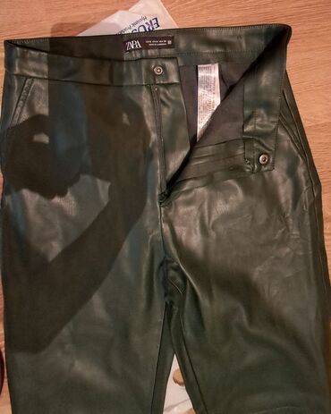 Şalvar, Zara, M (EU 38), rəng - Yaşıl