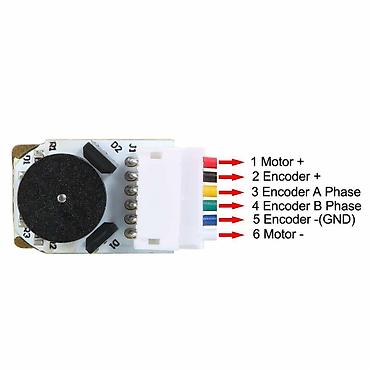 mini moto: Elan: Enkoderli 6V 250 RPM Mikro DC Motor (30:1) Tətbiqlər: - Xətt — 3