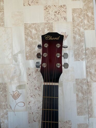 Гитары: Акустическая гитара Chord с футляром - Тип: акустическая гитара с — 7