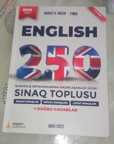 nərgiz nəcəf ingilis dili grammar and vocabulary pdf: Nərgiz Nəcəf ingilis dili 250 test toplusu