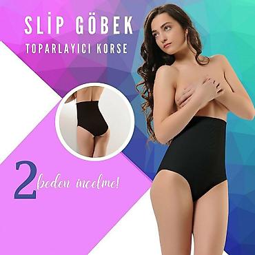 trusiki: Slip iç geyim korse Ultra Sıx və Yüksək Bel Laptop Qarın Korseti — 2