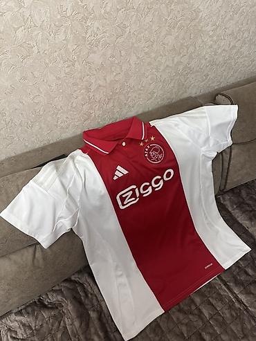 Kişi geyimləri: Futbolka, Adidas, XL, rəng - Qırmızı — 1