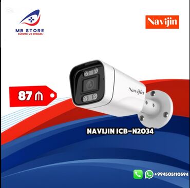 Təhlükəsizlik sistemləri: Navijin ICB-N2034 Camera 4MP, İnsan Tanıma Ağıllı, İkiqat İşıqlı