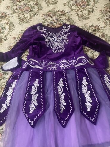 платье на прокат детское в Кыргызстан | Платья: Детское платье, цвет - Фиолетовый