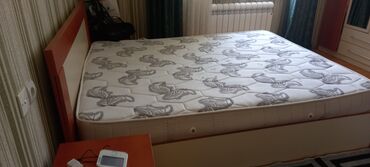 islenmis yataq mebeli satiram: Ikineferlik yataq satiram ortopedik matrasla 300