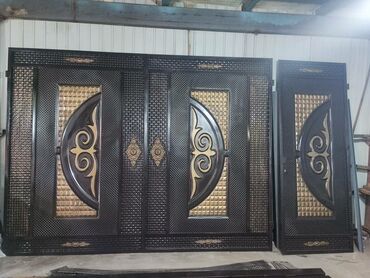 Распашные ворота: Ворота, распашные, откатные, металл Россия, есть в наличии и на — 13