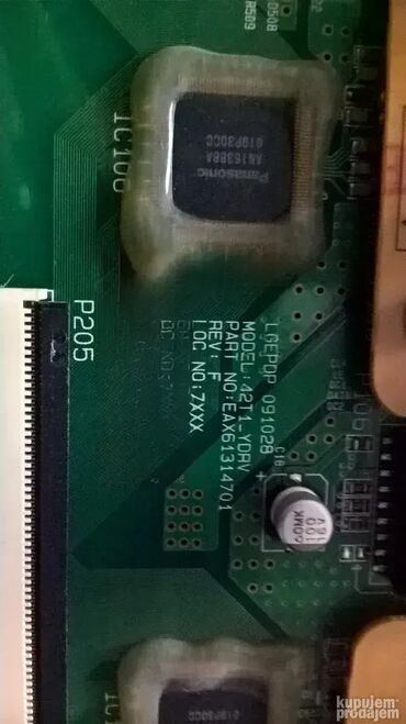 Aksesoari za TV i video: LG 42PJ350 u Delovima Y SYS Boards EAX61332701 (EBR66607501) Main — 12