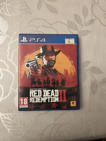 Oyun diskləri və kartricləri: Ps4 oyunları az işlənmişdir Red dead redemption 2 40 man Pubg-10man