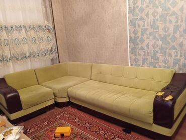 işlənmiş divanlar ucuz: Künc divan, İşlənmiş, Parça