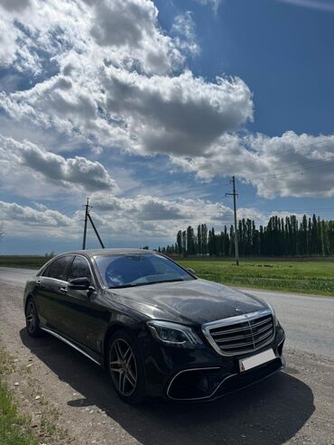 салон мерса: Mercedes-Benz S-Class: 2017 г., 4.7 л, Автомат, Бензин, Седан
