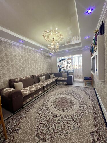 1 комнатная квартира 8 мкр: 3 комнаты, 83 м², 106 серия, 7 этаж, Евроремонт