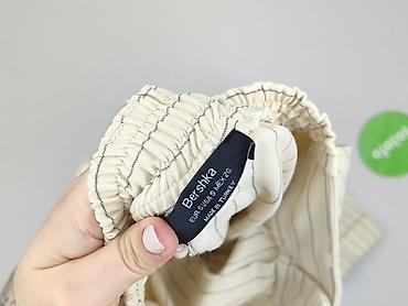 na szelkach: Bershka, Spodnie materiałowe damskie, rozmiar S — 4