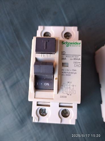 elektrik mişarı satılır: Legrand Elektrik avtomat, 3 faza, 380 Vt, Ödənişli quraşdırma, Kredit yoxdur, Zəmanətsiz, Ünvandan götürmə — 8