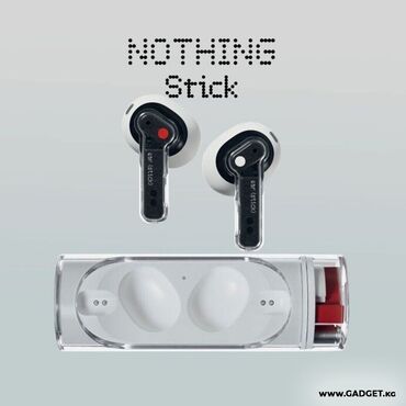 nothing phone 1 купить бишкек: Nothing Ear (Stick) 
Оригинальные наушники (Bluetooth)